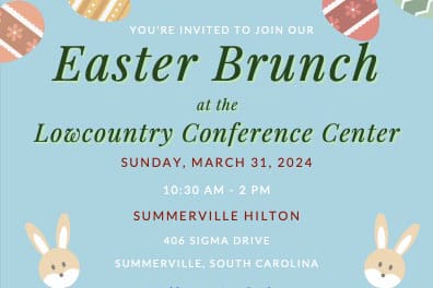 Easter Brunch 2024 at Lowcountry Conference Center, Summerville, SC